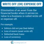 Meaning of write-off in accounting6