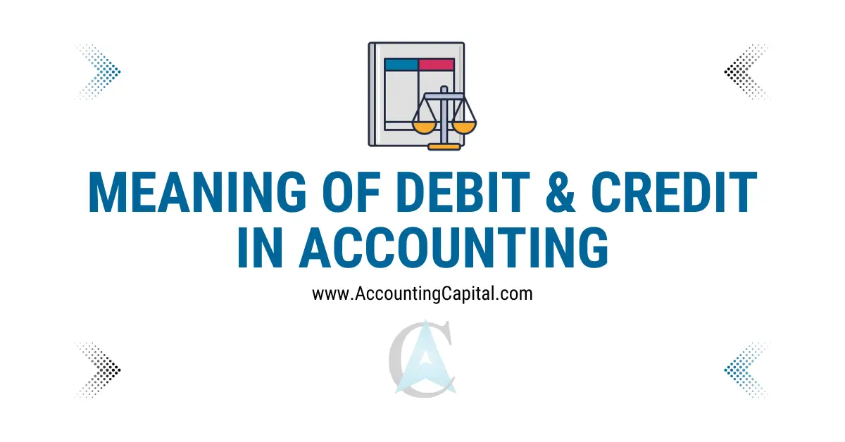 Debit and Credit in Accounting | Examples | PDF Download | Quiz