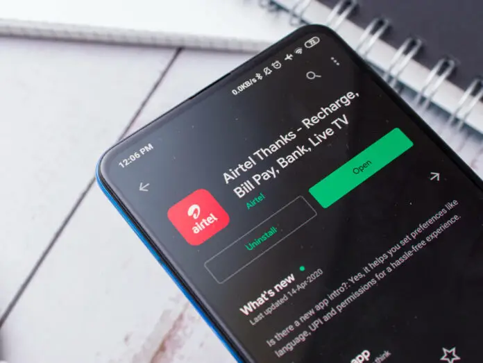 Airtel App in App store